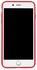 iPhone 7 /8 TPU+PC Fashion Luxury Transparent Back Ultra thin Shockproof Case Red