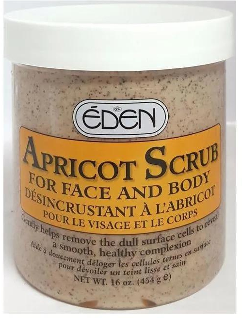 Eden Apricot Scrub For Face And Body (454g)