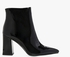 Black Empire Pointed Toe Ankle Boots