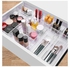10 piece Clear Plastic Drawer Organizer Tray Drawer Dividers Storage Bins For Bathroom Vanity Accessories Storage Small Large Plastic Containers For Makeup Kitchen and Utensils