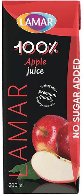 Lamar Sugar Free Apple Juice - 200ml 