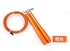 AT552 حبل قفز واير قابل للتعديل مقابض ألومنيوم - برتقالي
