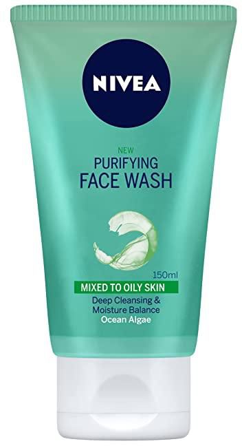 nivea purifying face wash