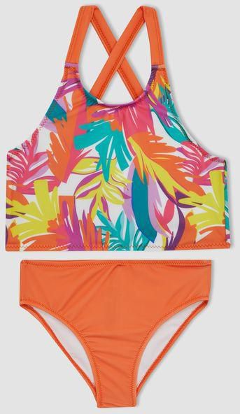 Defacto Girl Special Collection Regular Fit Woven Bikini - Orange
