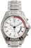 Casual Watch for Men by Accurate, Silver, Round, AMQ1755