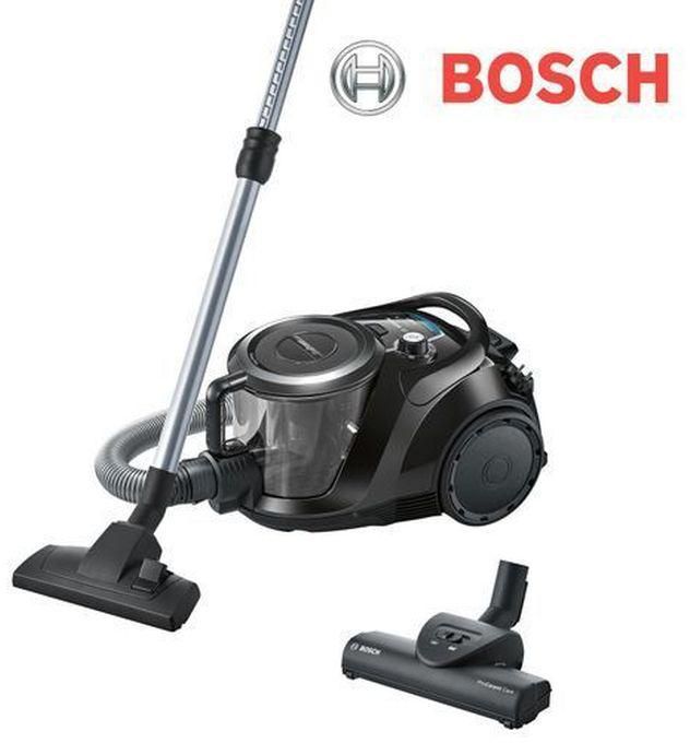 Bosch مكنسة كهربائية من بوش بدون حقيبة - 2200 وات - اسود BGS412234