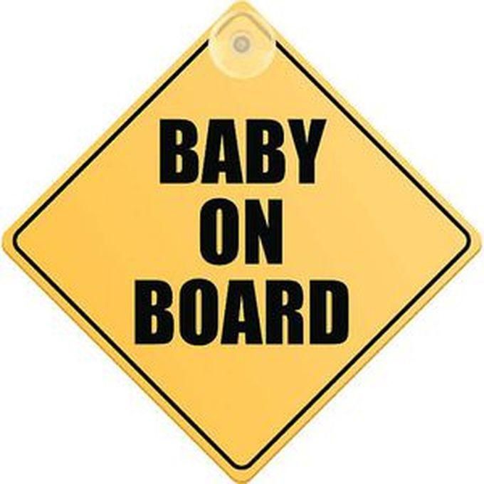 Baby On Board Car Sticker Sign
