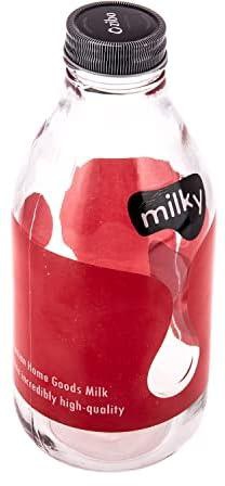 AKDC Oziba Milk Bottle L(9CM)XW(9CM)XH(21CM) Red