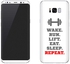 Vinyl Skin Decal For Samsung Galaxy S8 Plus Routine (White)