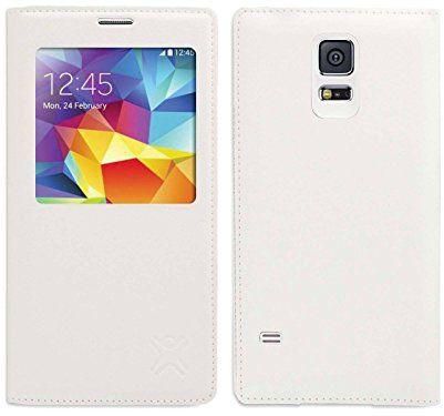 XtremeMac SGS-WB5-03 Window Book Case for Samsung Galaxy S5 - White