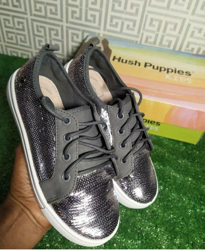 Hush Puppies Girl's Classy Sequinned Sneakers