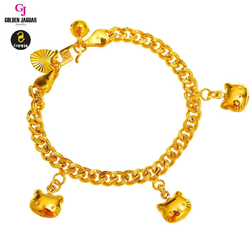 GJ Jewellery Emas Korea Bracelet - | Kids 4.0 9560426-1