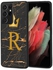 Protective Case Cover For Samsung Galaxy S21 Ultra R Letter On Marble