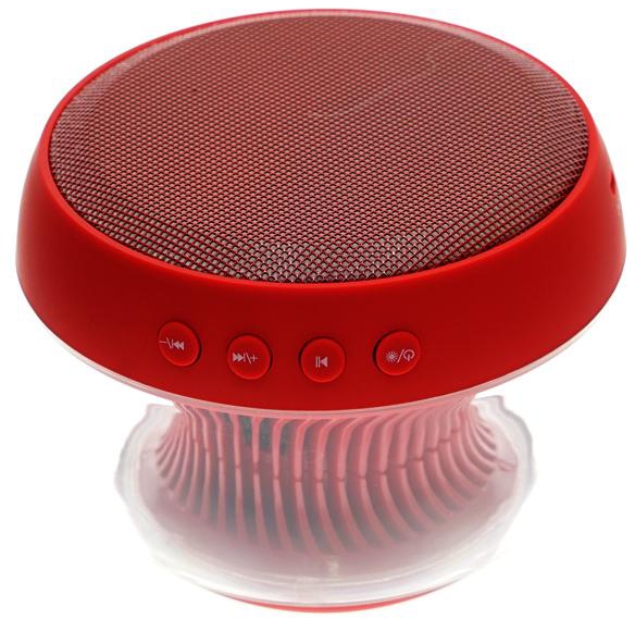 LED 3D Speaker SB250 With Bluetooth Red