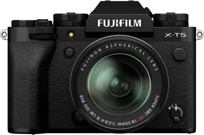 FUJIFILM X-T5 Mirrorless Camera with 18-55mm Lens, Black
