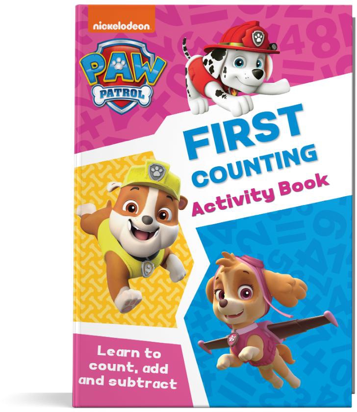 Nickelodeon Paw Patrol First Counting Activity Book