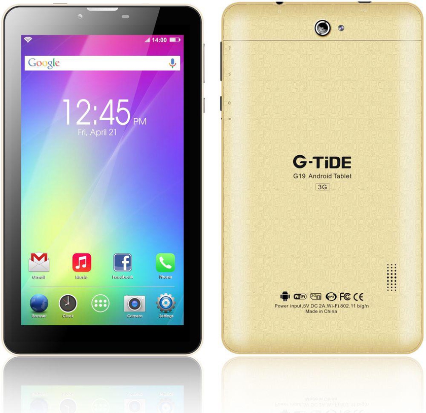 G-TiDE G19 Tablet , 7 Inch touch Screen , 8GB , 3G , Gold