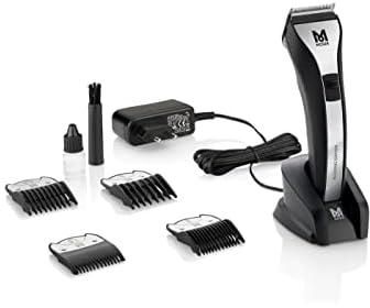 Moser – 1877-0152 - Chrom2style Blending Edition Professional Hair Clipper | Blending Blade Set: Cutting Length of 0.5-2 mm | 1h and 45m of Battery Life | Suitable for Face and Body (Black-Silver)