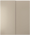 HASVIK Pair of sliding doors - beige 200x236 cm