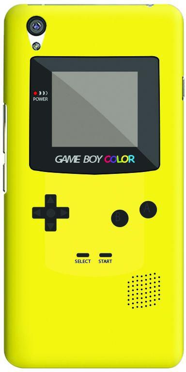 Stylizedd OnePlus X Slim Snap Case Cover Matte Finish - Gameboy Color - Yellow