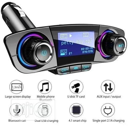 Bluetooth Car Kit Handsfree With Fm Transmitter Bt06