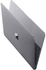 Apple MacBook Laptop - Intel Core M3 1.1 GHz Dual Core, 12 Inch, 256GB, 8GB, Space Gray, En Keyboard, Early 2016 - MLH72LL/A
