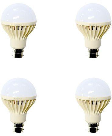 Generic 4 Pieces / lot - Intelligent Emergency Bulbs 12W (Pack of 4 Pieces) - (Pin Type) - White