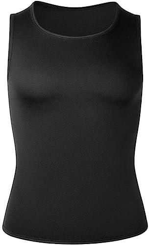 one piece men 39 s shapers sauna sweat vest waist trainer premium workout training tank top slimming body shaper vest for men74526161