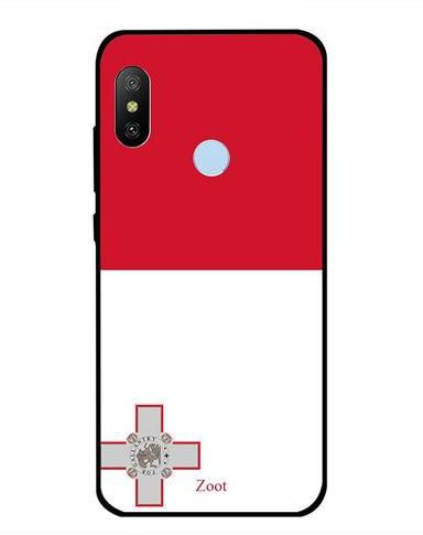 Protective Case Cover For Xiaomi Redmi Note 6 Malta Flag