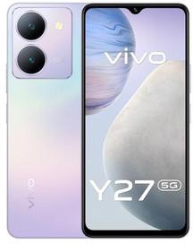 Vivo Y27 Dual SIM 5G Smartphone, 8 GB RAM, 256 GB Storage, Satin Purple