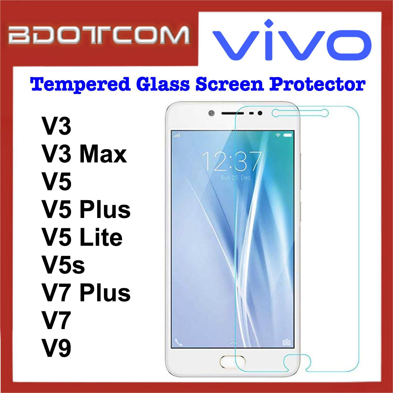 Bdotcom Tempered Glass Screen Protector for Vivo V3