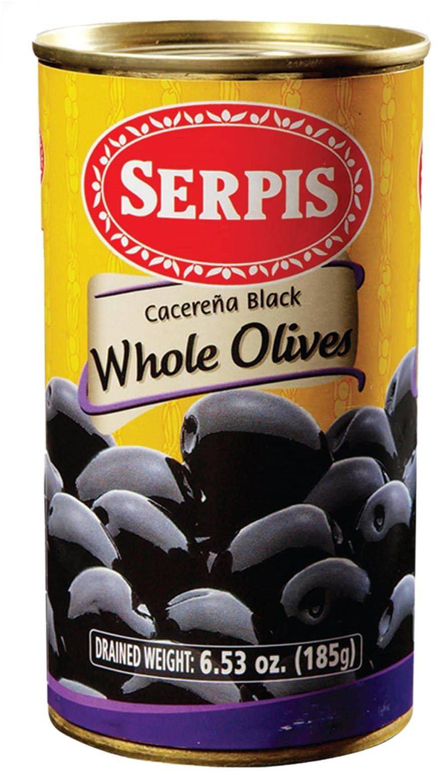 Serpis black olives 350 g