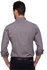 Paolo Giardini Slim Fit Long Sleeve Dress Shirt - S, Charcoal