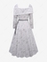 Plus Size Turn Down Shawl Neck Rivet Belted Pocket Velvet A Line Midi Casual Dress - 4x | Us 26-28