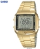 Casio DB-360G Data Bank Watch 100% Original & New (Gold)