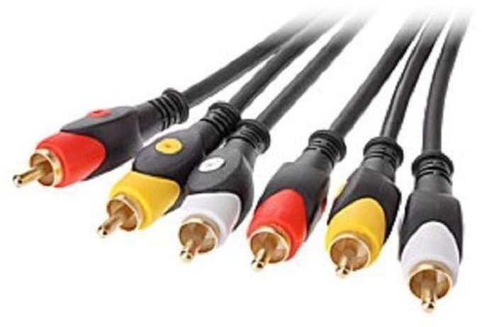 Audio Video Cable / RCA3*3 Cable 1.5M