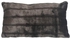 Sirocco Velvet Cushion - Small - Black with Stripes
