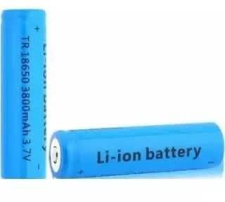 Rechargeable Lithium Battery - 2pcs - 3800mah 3.7v 18650