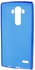 LG G4 - Mate Soft TPU Gel Skin Case - Blue