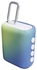 L'Avvento Waterproof Speaker IPX7 5.5W 1500mAh TWS Voice Assistance Metal Carabiner - Blue