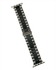 From MHM Store.Stainless Steel Metal Bracelet Watch Band Strap Apple Smart Watch Series 8 - 45mm Black/Silver