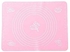 one year warranty_Silicone Knead Flour Dough Non-stick Pastry Fondant Cake Cooking Baking Oven Mat Placement Pad-Pink 40X50CM. very high quality