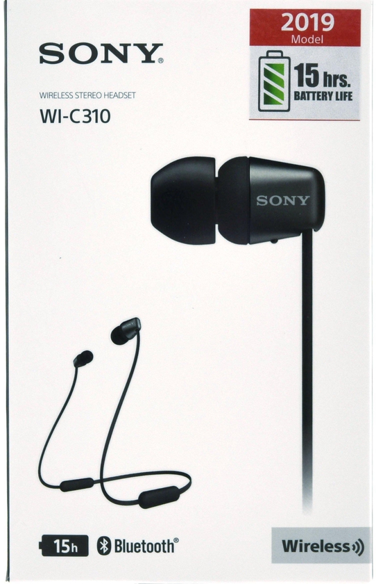 Sony Wirless In Ear Headphones with HD voice, Black