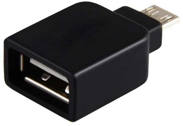 Black Smart OTG USB Host Adapter For LG G4 Duos Smart Phone