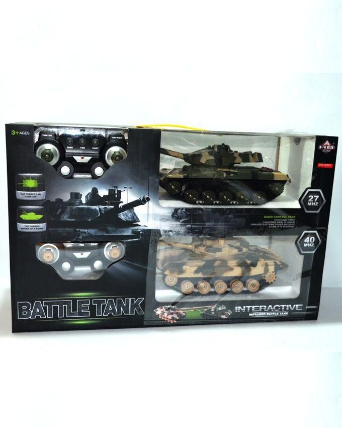 General Interactive Battle Tank - 2 Pcs