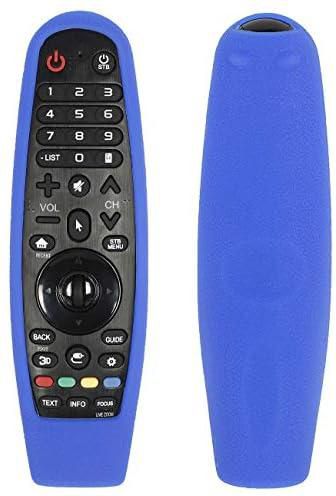 Protective Silicone Remote Case for AN-MR19BA AN-MR18BA AN-MR600 AN-MR650 AN-MR20GA LG Magic Remote Case Remote Cover for LG 3D Smart TV Magic Remote Cover (Blue)