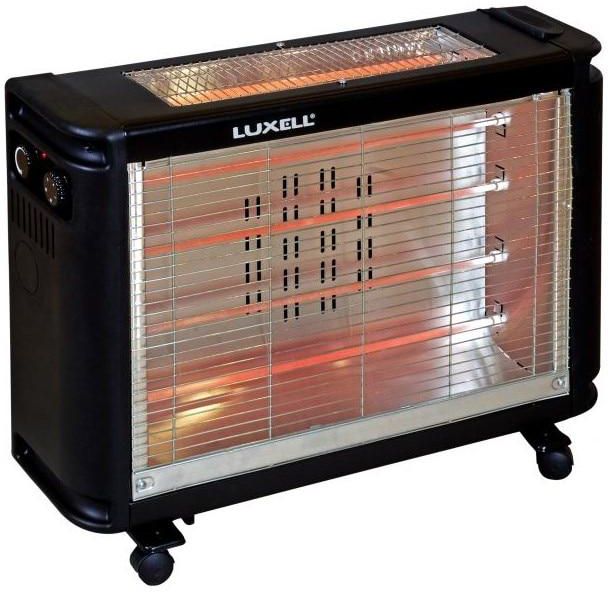 Luxell Electric Heater, 6 Quartz tube, LX-2811-6