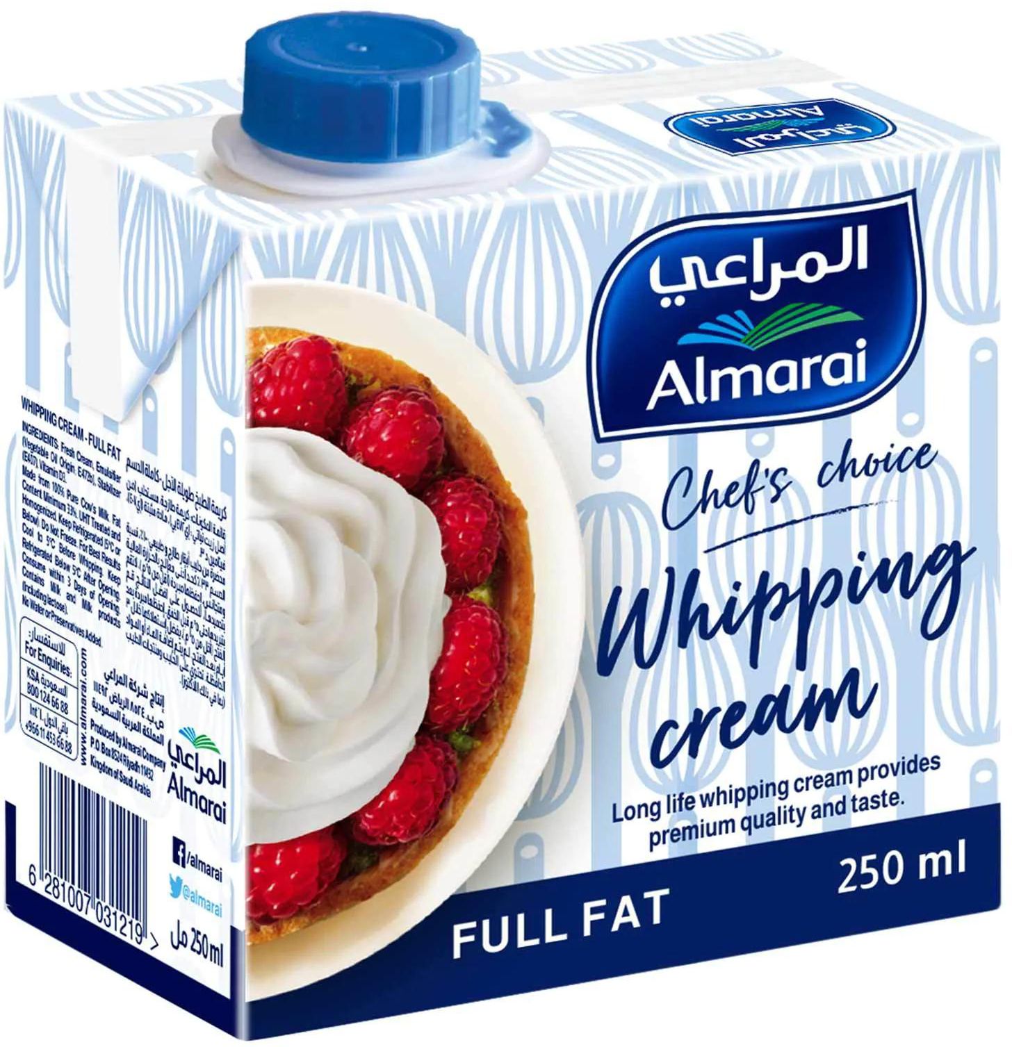 Almarai whipping cream 250 ml