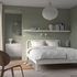 NESTTUN هيكل سرير, أبيض/Leirsund, ‎160x200 سم‏ - IKEA