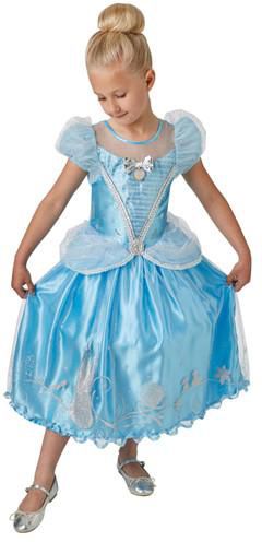 Official Disney Princess Cinderella Ballgown Girls Costume